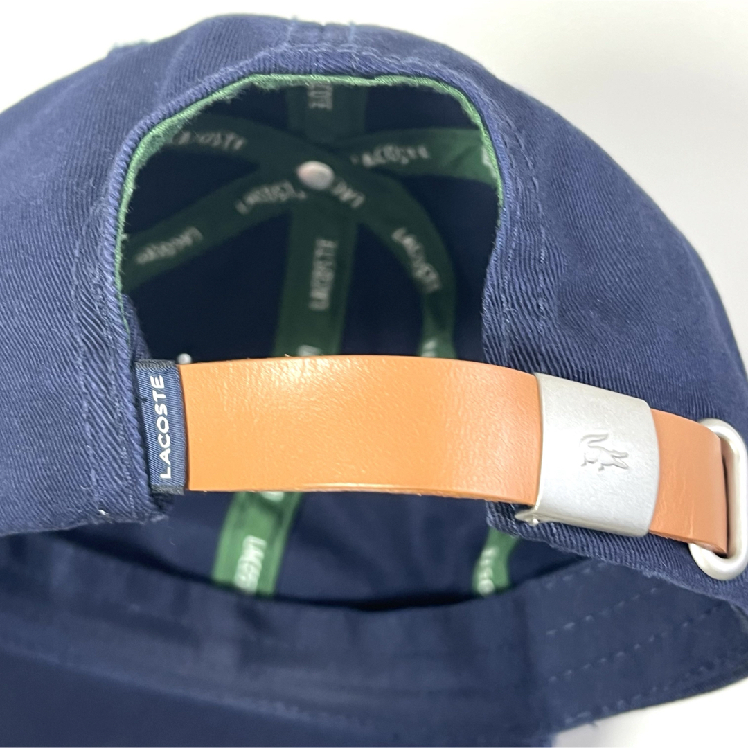 LACOSTE(ラコステ)の【新品】LACOSTEラコステ優しいオーガニックコットン100% 定番ロゴCAP メンズの帽子(キャップ)の商品写真