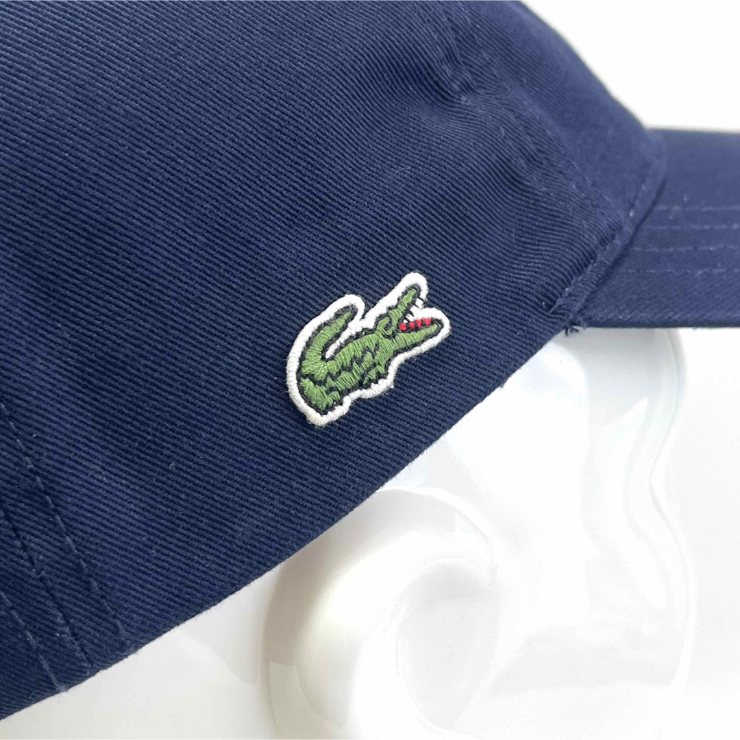 LACOSTE(ラコステ)の【新品】LACOSTEラコステ優しいオーガニックコットン100% 定番ロゴCAP メンズの帽子(キャップ)の商品写真