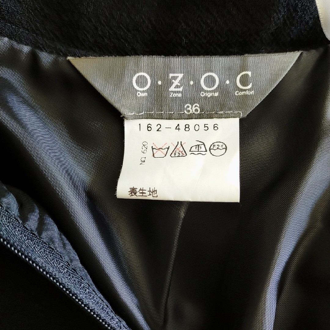OZOC(オゾック)の5✱OZOC3点セットアップスーツ レディース ブラック 黒 冠婚葬祭 就活 レディースのレディース その他(セット/コーデ)の商品写真