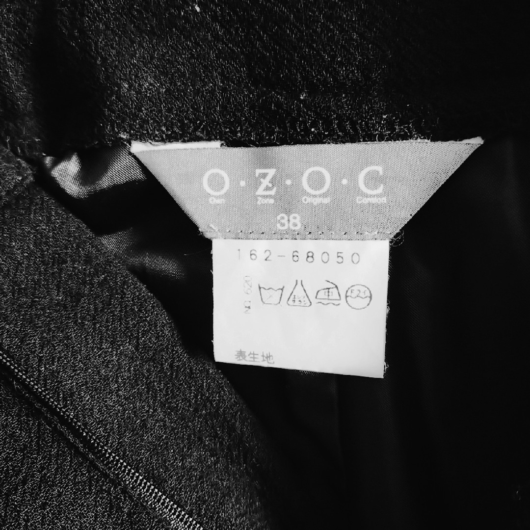 OZOC(オゾック)の5✱OZOC3点セットアップスーツ レディース ブラック 黒 冠婚葬祭 就活 レディースのレディース その他(セット/コーデ)の商品写真