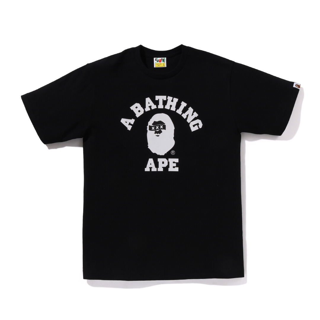 A BATHING APE(アベイシングエイプ)の新品 GOD SELECTION XXX BAPE Tシャツ L 黒 ブラック メンズのトップス(Tシャツ/カットソー(半袖/袖なし))の商品写真