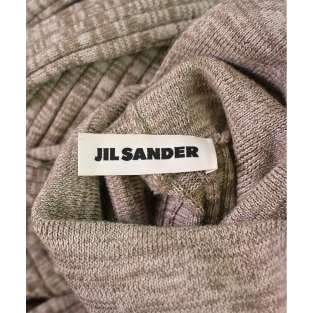 Jil Sander(ジルサンダー)のJIL SANDER ジルサンダー ワンピース 34(XXS位) ベージュ 【古着】【中古】 レディースのワンピース(ひざ丈ワンピース)の商品写真