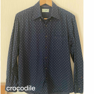 クロコダイル(Crocodile)のcrocodile メンズシャツ　Lサイズ(シャツ)