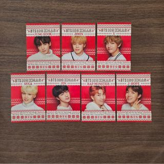 BTS 渋谷109コラボ  クリスマス トレカ フォトカード ジョングク ユンギ(アイドルグッズ)