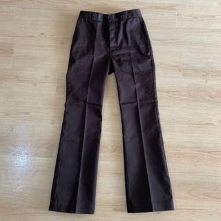 HOLIDAY DICKIES LACE-UP FLARE PANTS