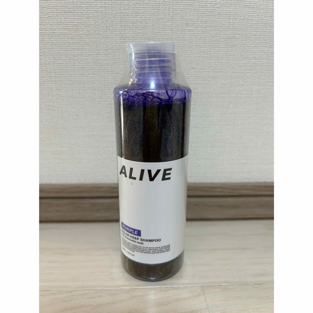 ALIVE 紫シャンプー 200ml コスメ/美容のヘアケア/スタイリング(シャンプー)の商品写真