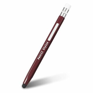 【色: ブラウン】エレコム タッチペン 持ちやすい鉛筆型 【 スマホ/タブレット(タブレット)