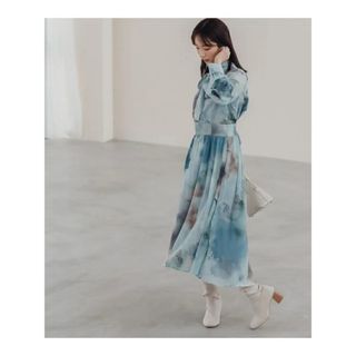 Andemiu - 人気完売◇アンデミュウ◇インクアートボウタイワンピース