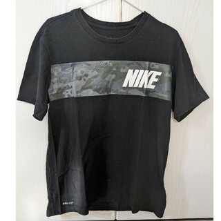 ナイキ(NIKE)のNIKE ナイキ Tシャツ 半袖 ブラック 黒　DRYFIT　ドライフィット(Tシャツ/カットソー(半袖/袖なし))