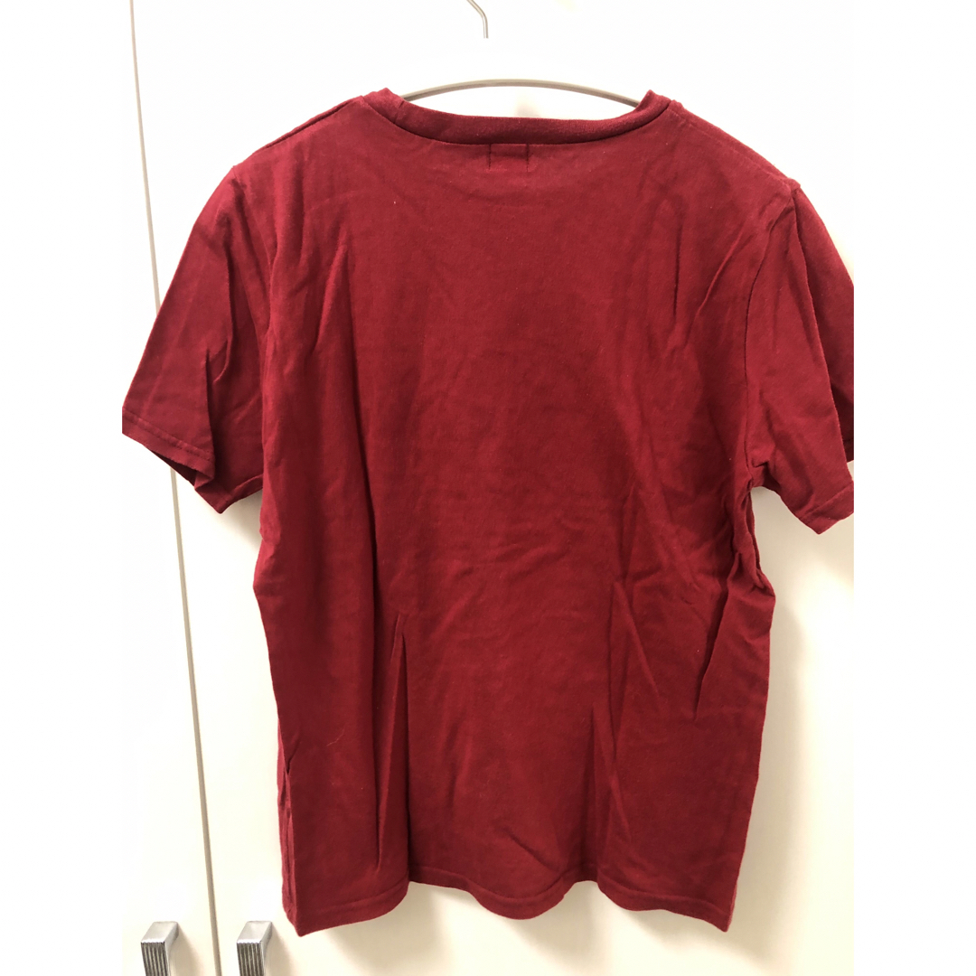 i.n.e(インエ)のTシャツ　赤　ine レディースのトップス(シャツ/ブラウス(長袖/七分))の商品写真