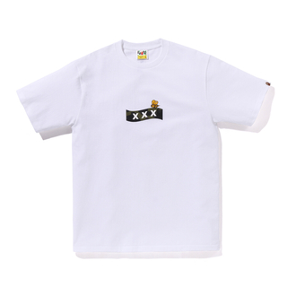 アベイシングエイプ(A BATHING APE)の新品 GOD SELECTION XXX BAPE Tシャツ L 白 ホワイト(Tシャツ/カットソー(半袖/袖なし))