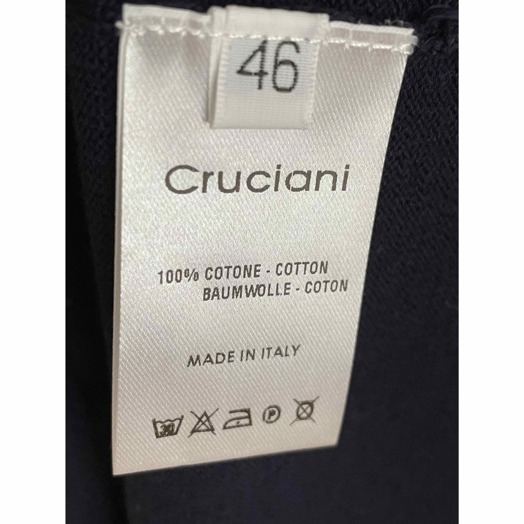 Cruciani(クルチアーニ)のCruciani クルチアーニ コットン クルーネックニット 半袖 メンズのトップス(ニット/セーター)の商品写真