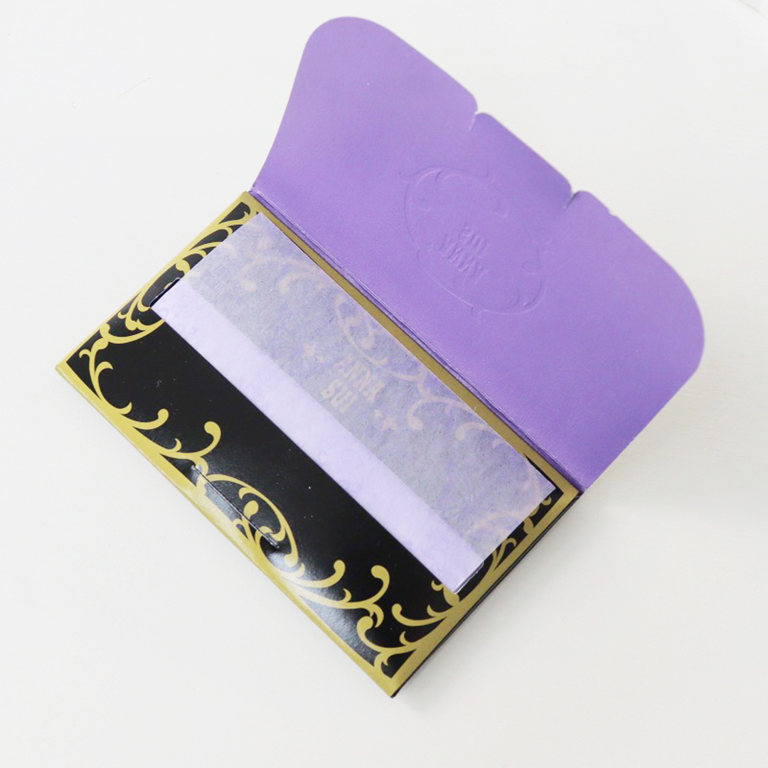 ANNA SUI(アナスイ)の美品 2点セット アナスイ ANNA SUI オイルコントロールペーパー あぶらとり紙 ミラー ブラック ホワイト コスメ 化粧品 【2400013840255】 コスメ/美容のコスメ/美容 その他(その他)の商品写真