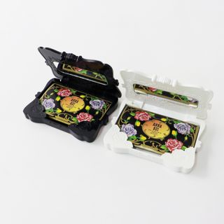 アナスイ(ANNA SUI)の美品 2点セット アナスイ ANNA SUI オイルコントロールペーパー あぶらとり紙 ミラー ブラック ホワイト コスメ 化粧品 【2400013840255】(その他)