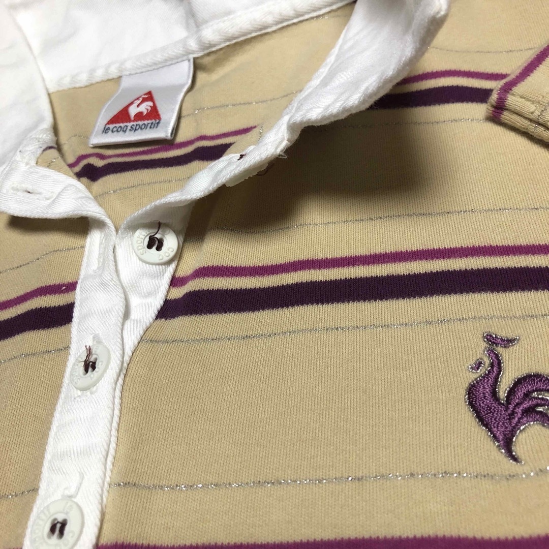 le coq sportif(ルコックスポルティフ)のルコック　ラガーシャツ　ポロシャツ レディースのトップス(ポロシャツ)の商品写真