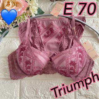 アモスタイル(AMO'S STYLE)のTriumph ブラショーツ上下セットE70 格安❣️ エレガント♡ᵕ̈*(ブラ&ショーツセット)