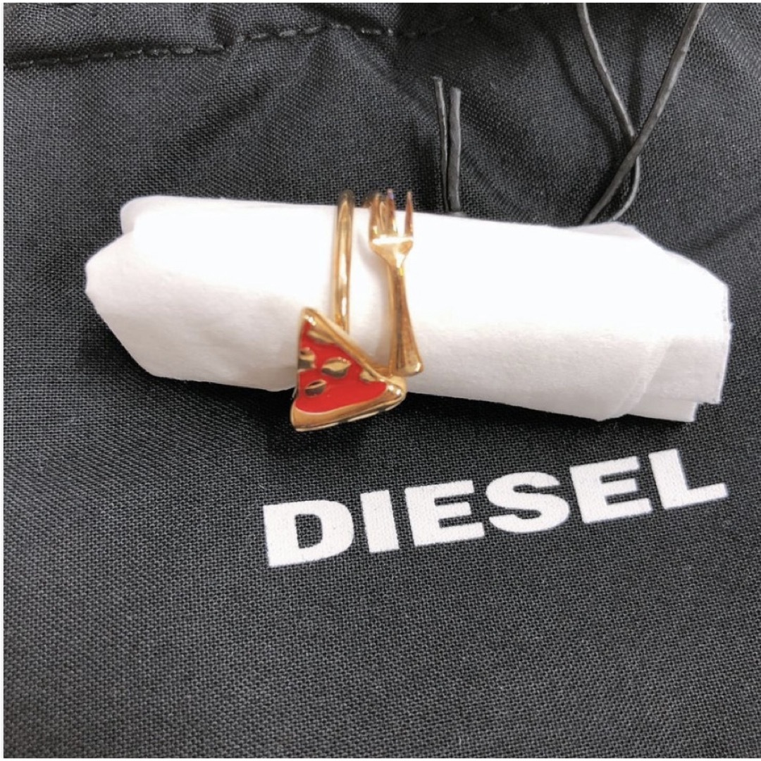 DIESEL(ディーゼル)の【1点限定】DIESEL リング  2セット ワンポイント アクセサリー レディースのアクセサリー(リング(指輪))の商品写真