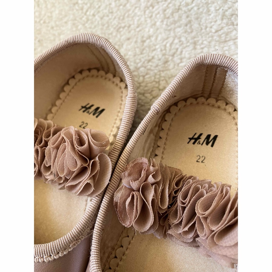 H&M(エイチアンドエム)のH&M  キッズ　シューズ　女の子. 14.  キッズ/ベビー/マタニティのベビー靴/シューズ(~14cm)(スニーカー)の商品写真