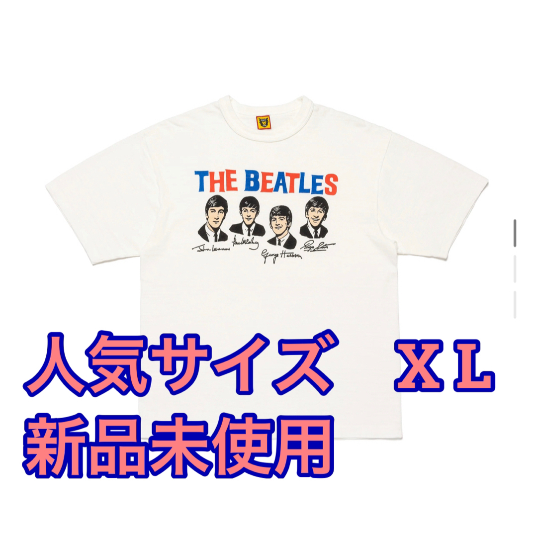 HUMAN MADE(ヒューマンメイド)のヒューマンメイド　ビートルズ　新作　Tシャツ　XL メンズのトップス(Tシャツ/カットソー(半袖/袖なし))の商品写真