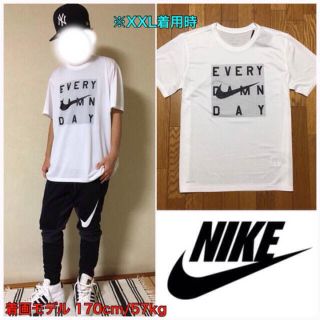 ナイキ(NIKE)の■新品★ナイキ 速乾性 Tシャツ 白XXL■EVERY DAMN DAY(Tシャツ/カットソー(半袖/袖なし))