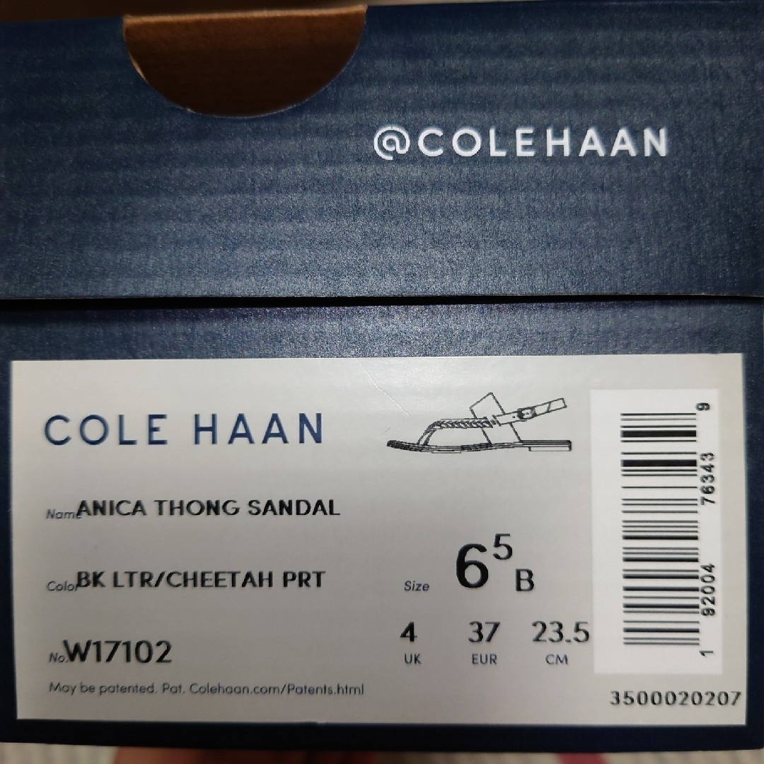 Cole Haan(コールハーン)の【コールハーン】アニカトングサンダル レディースの靴/シューズ(サンダル)の商品写真