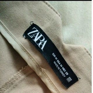 ザラ(ZARA)のレディース　ZARA　ザラ　ロングパンツ　ベージュ　カジュアル　きれいめ(カジュアルパンツ)