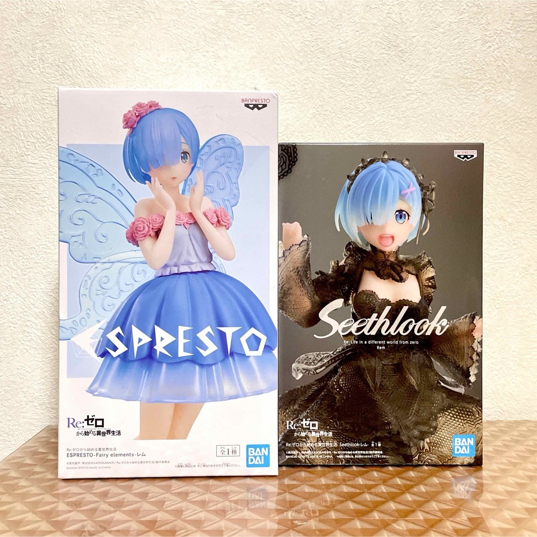 BANPRESTO(バンプレスト)の【新品】Re:ゼロ✧Seethlook / Fairy elements エンタメ/ホビーのフィギュア(アニメ/ゲーム)の商品写真