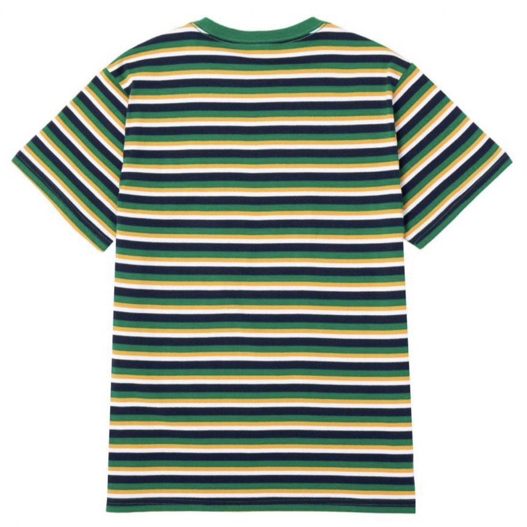 HUF(ハフ)の新品未使用　HUF　Webstar Stripe Knit Top Gold L メンズのトップス(Tシャツ/カットソー(半袖/袖なし))の商品写真