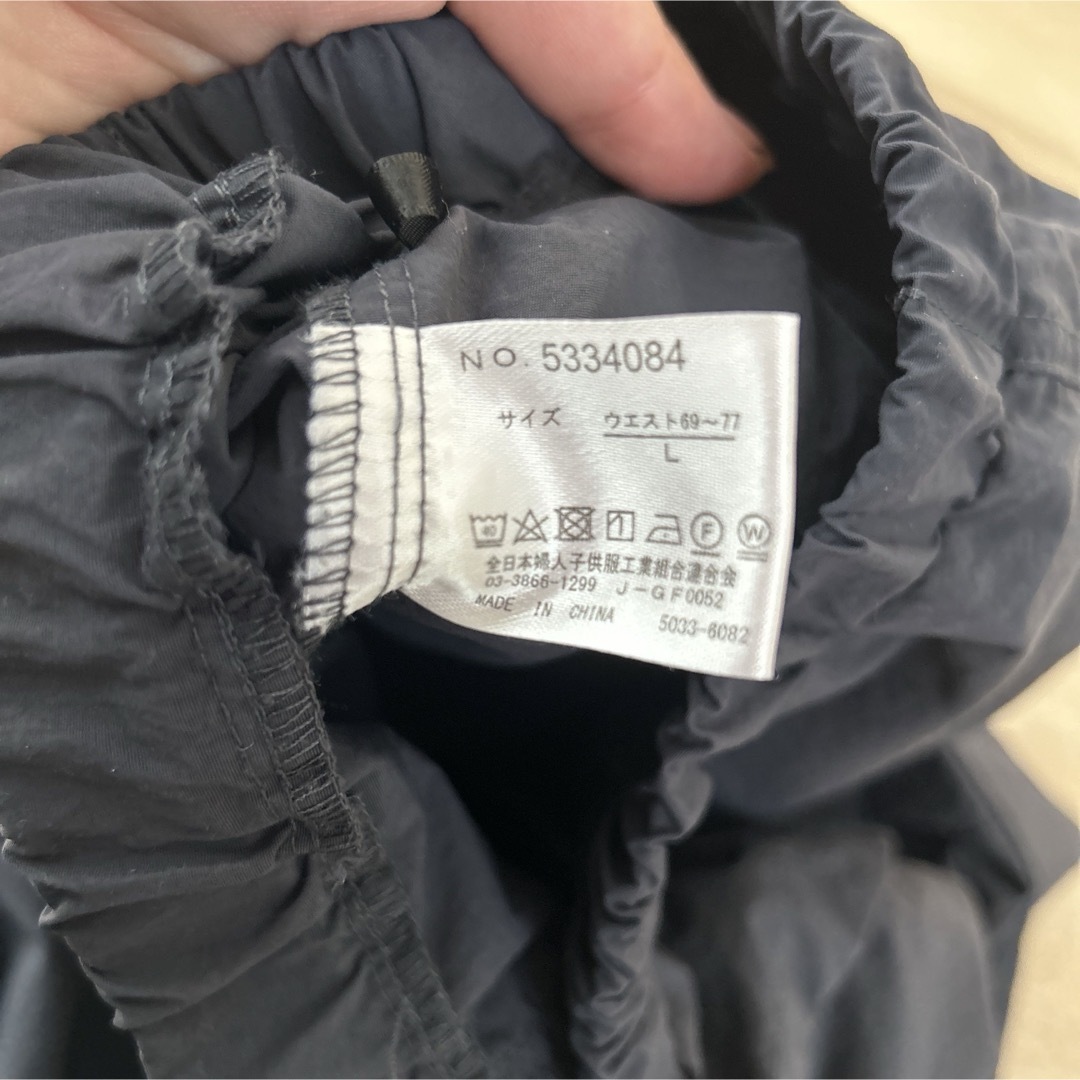 しまむら(シマムラ)のしまむら　rivietta カーゴスカート　Lサイズ ナイロン　チャコールグレー レディースのスカート(ロングスカート)の商品写真