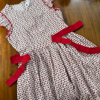 プチバトー(PETIT BATEAU)のプチバトー❤︎花柄 ワンピース 10a(ワンピース)