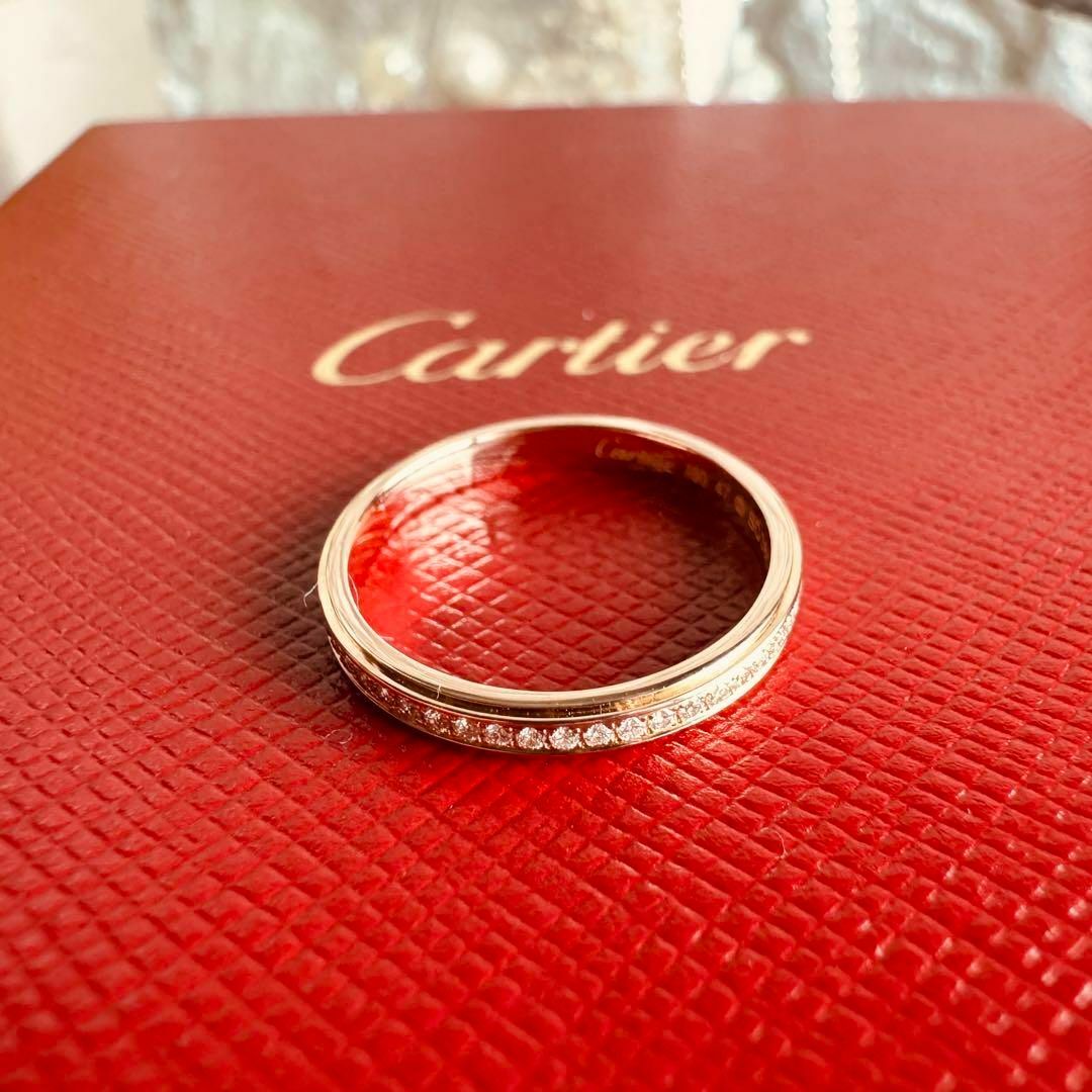 Cartier(カルティエ)の◇カルティエ◇ダムール フル ダイヤ リング 750 PG 1.7g ブランド レディースのアクセサリー(リング(指輪))の商品写真