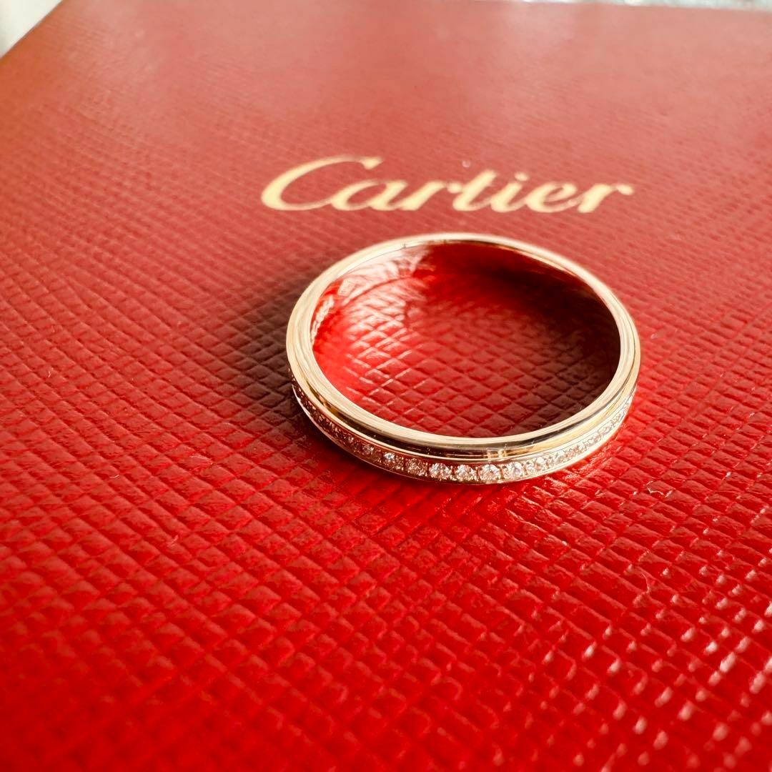 Cartier(カルティエ)の◇カルティエ◇ダムール フル ダイヤ リング 750 PG 1.7g ブランド レディースのアクセサリー(リング(指輪))の商品写真