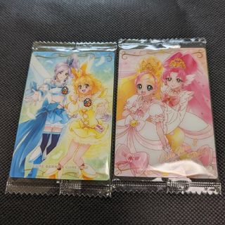 バンダイ(BANDAI)のプリキュア　ウェハースカード　2種(その他)