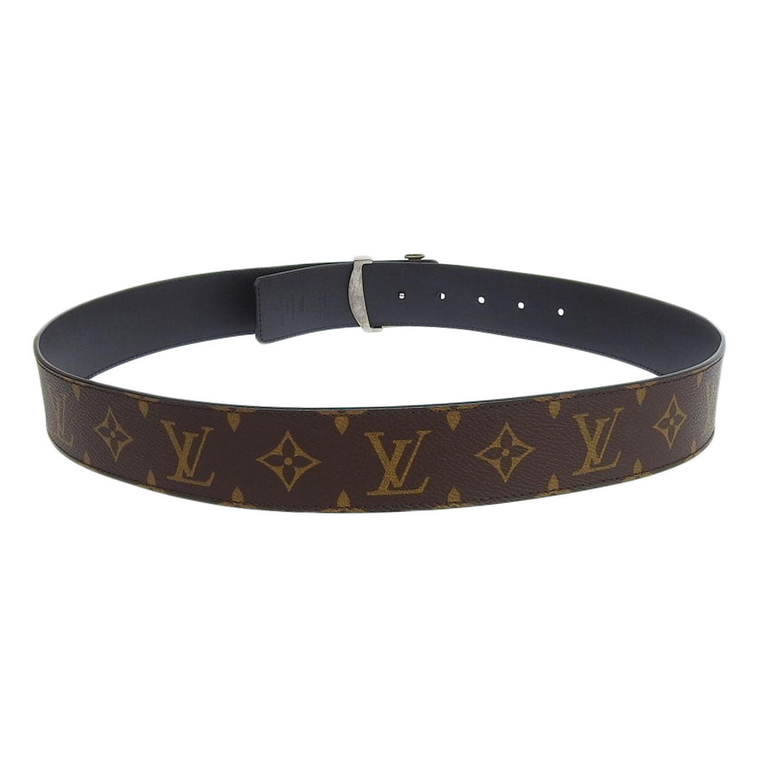 LOUIS VUITTON(ルイヴィトン)のルイヴィトン LV イニシャル 40MM モノグラム ベルト 90/36 M9821 ユニセックス ブラウン ブラック LOUIS VUITTON 【中古】 【アパレル・小物】 メンズのファッション小物(ベルト)の商品写真