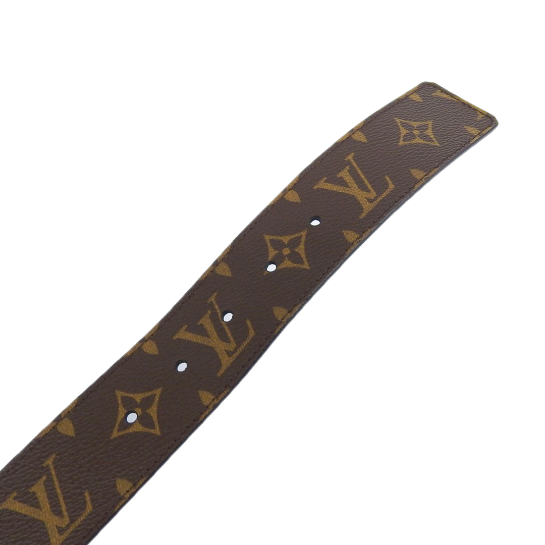 LOUIS VUITTON(ルイヴィトン)のルイヴィトン LV イニシャル 40MM モノグラム ベルト 90/36 M9821 ユニセックス ブラウン ブラック LOUIS VUITTON 【中古】 【アパレル・小物】 メンズのファッション小物(ベルト)の商品写真