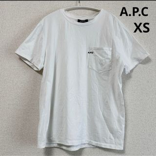 アーペーセー(A.P.C)のA.P.C  アーペーセー　ポケットTシャツ　刺繍　XSサイズ　ユニセックス(Tシャツ(半袖/袖なし))