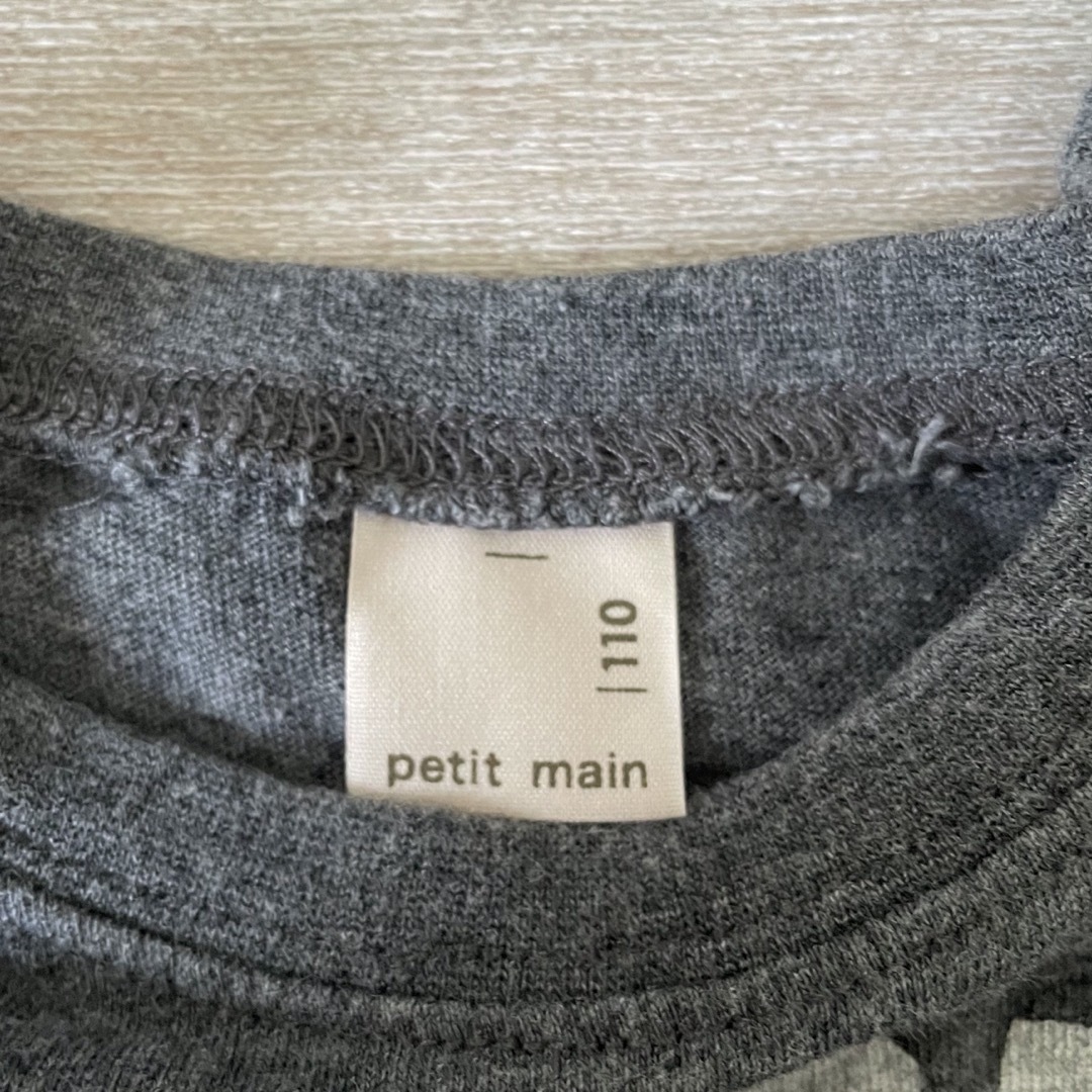 petit main(プティマイン)のプティマイン　ワンピース　110 キッズ/ベビー/マタニティのキッズ服女の子用(90cm~)(ワンピース)の商品写真