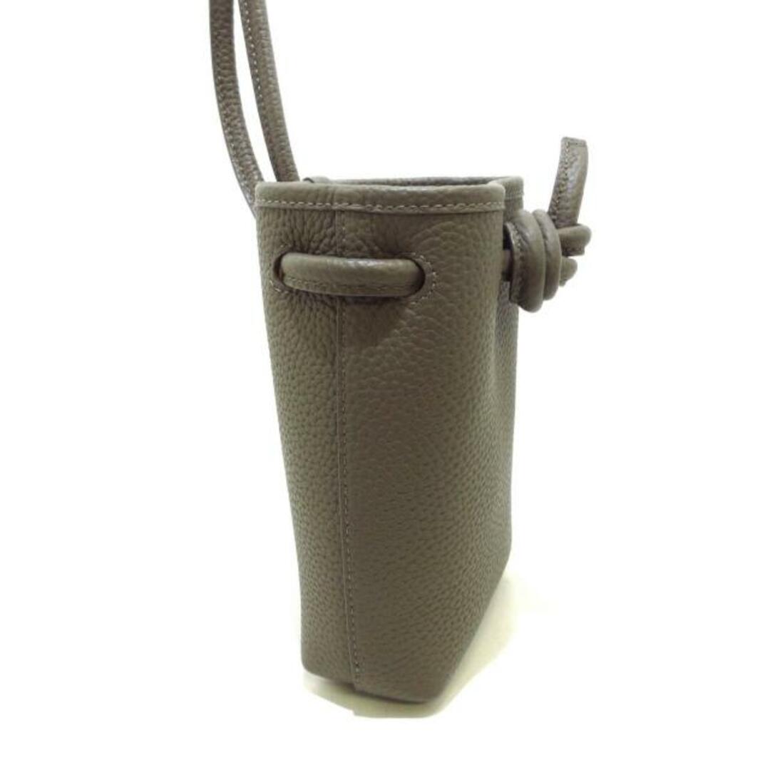VASIC(ヴァジック) ショルダーバッグ美品  ボンドナノ 3511-224 グレーベージュ  レザー レディースのバッグ(ショルダーバッグ)の商品写真