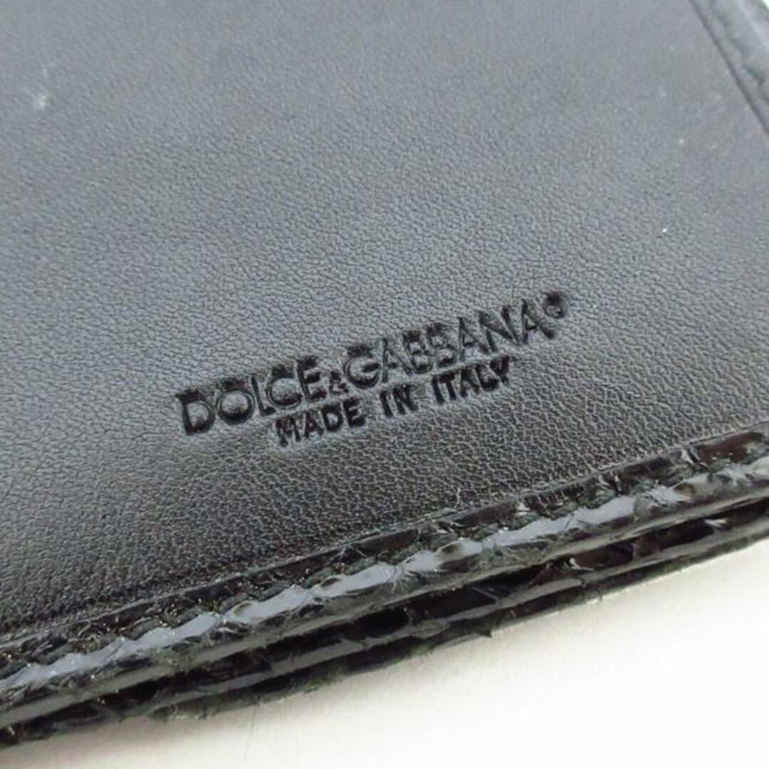 DOLCE&GABBANA(ドルチェアンドガッバーナ)のDOLCE&GABBANA(ドルチェアンドガッバーナ) 長財布 - 黒 パイソン レディースのファッション小物(財布)の商品写真