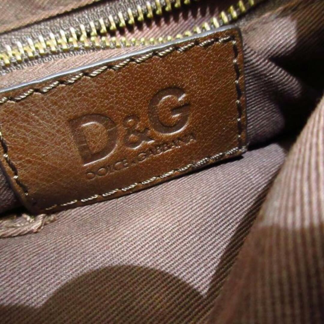 D&G(ディーアンドジー)のD&G(ディーアンドジー) ショルダーバッグ - ダークブラウン ナイロン レディースのバッグ(ショルダーバッグ)の商品写真