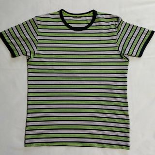 ユニクロ(UNIQLO)の⭐良品｜ユニクロ ドライ ボーダー Tシャツ① メンズMサイズ(Tシャツ/カットソー(半袖/袖なし))