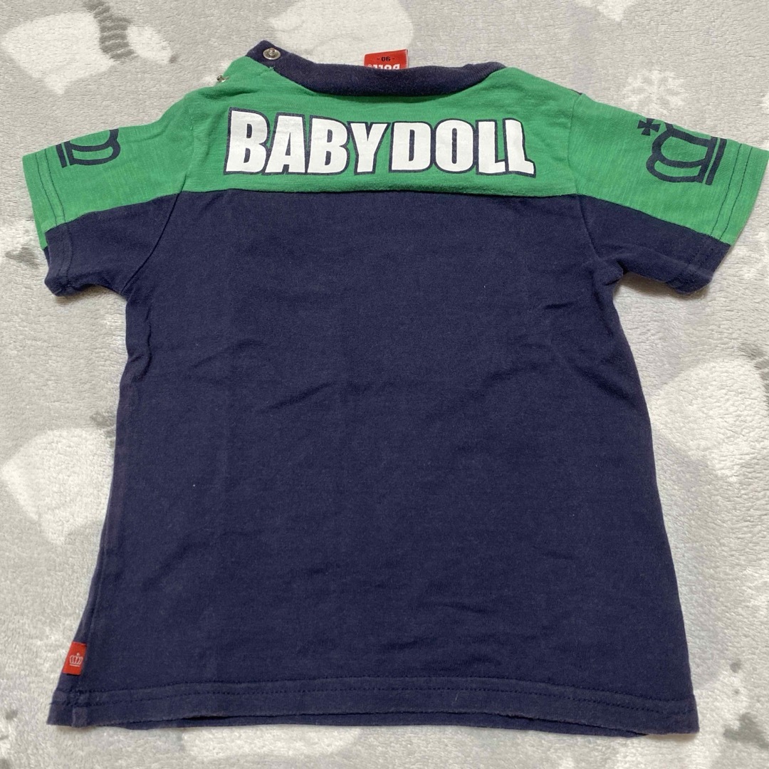 BABYDOLL(ベビードール)のベビードール　90サイズ　半袖　4枚セット キッズ/ベビー/マタニティのキッズ服男の子用(90cm~)(Tシャツ/カットソー)の商品写真