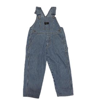 オシュコシュ(OshKosh)のOSHKOSH キッズオーバーオール ヒッコリー100cm(パンツ/スパッツ)