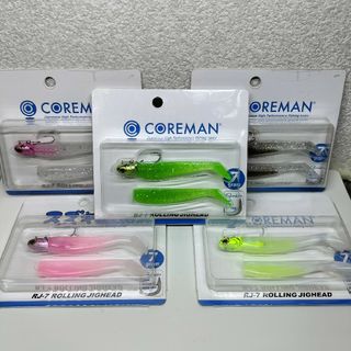 デュオ(DUO)のCOREMAN コアマン RJ-7  コアマン狂い  ５カラーセット(ルアー用品)