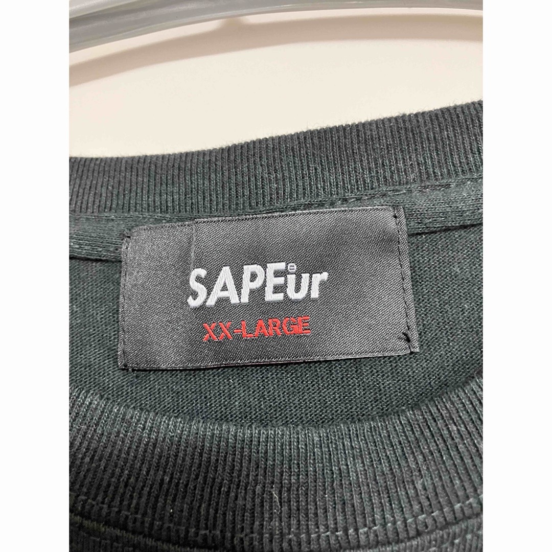 【SAPEur】Tシャツ　XXL メンズのトップス(Tシャツ/カットソー(半袖/袖なし))の商品写真