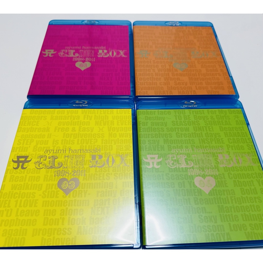 avex(エイベックス)の浜崎あゆみ　A CLIP BOX 1998-2011 Blu-ray4枚組 エンタメ/ホビーのタレントグッズ(ミュージシャン)の商品写真