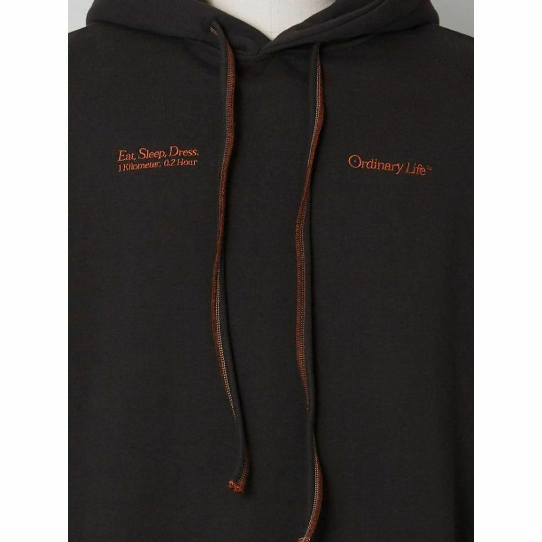 1LDK SELECT(ワンエルディーケーセレクト)のOrdinary Giant Hoodie パーカー M 新品 タグ付き 黒 メンズのトップス(パーカー)の商品写真