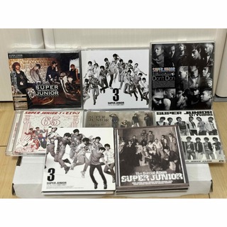 スーパージュニア(SUPER JUNIOR)のSJ アルバムなどCD8点セット(K-POP/アジア)