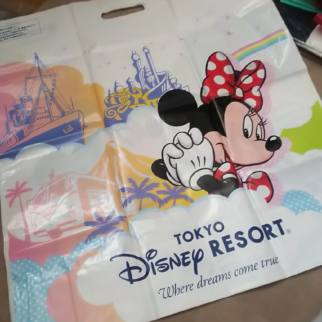 Disney(ディズニー)のディズニーリゾート ディズニー 袋 ショップ袋 ショッパー 6枚セット 大サイズ インテリア/住まい/日用品のインテリア/住まい/日用品 その他(その他)の商品写真