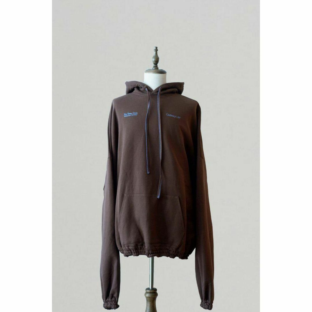 1LDK SELECT(ワンエルディーケーセレクト)のOrdinary Giant Hoodie パーカー M 新品 タグ付き メンズのトップス(パーカー)の商品写真